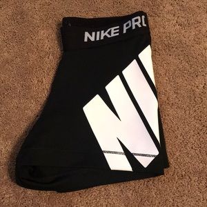 Nike XS black spandex